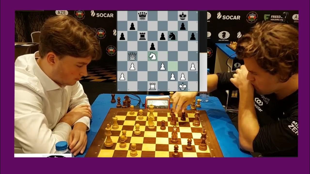 Vincent Keymer Vs Magnus Carlsen