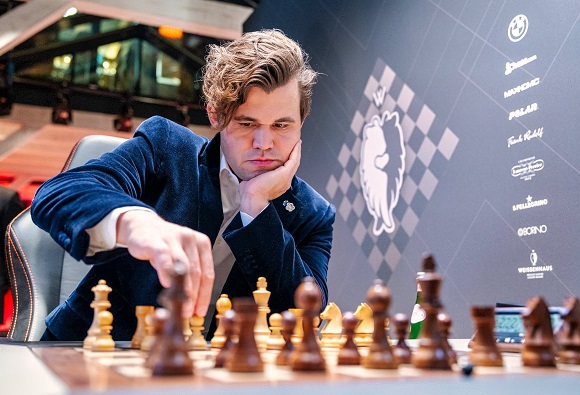 Magnus at Freestyle Chess